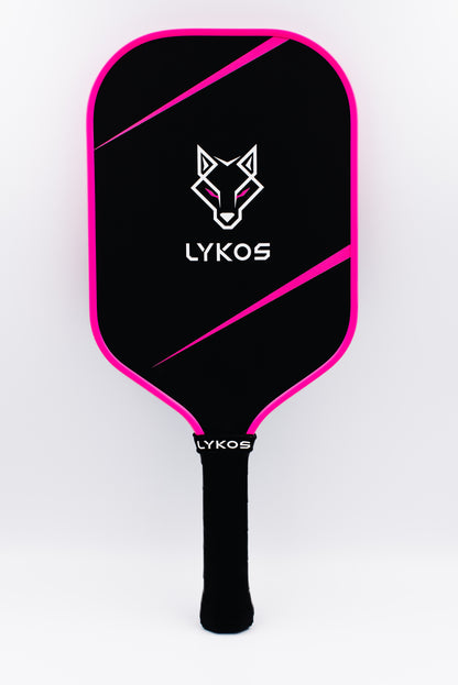 Lykos Wild Bloom Pink Ekko 16mm Pickleball Paddle