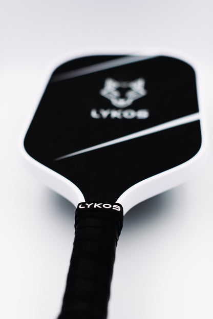 LYKOS Polar White Ekko 16mm Pickleball Paddle