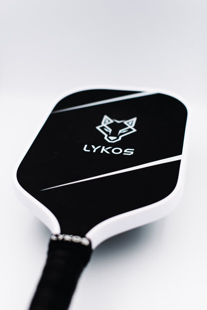 LYKOS Polar White Ekko 16mm Pickleball Paddle