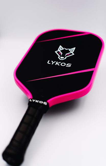 Lykos Wild Bloom Pink Ekko 16mm Pickleball Paddle